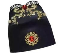 GKYQVE Ancient Official Cap Soft Comfortable Foldable Design Traditional Chinese Styles Flying Fish Hat For Cosplay Event Traditional Costume Accessory