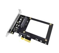 GKYQVE Auto Detecting PCIe Slot Link for YOU.2 NVMe Including Secure Mounting Hardware Denial Cable NVMe Expansion Card