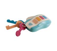 GKYQVE Baby Teething Car Code Toy with Multiple Sound Approaches Soft Rubber Access Early Childhood Development Perceptual Play Present Participatory Learning Car Code Toy