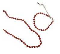 GKYQVE Beaded Necklace Set Adjustable Length Layer Design Suitable for Matching Fashion Outfits Vintage Chinese Jewelry