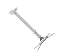 GKYQVE Ceiling Projector Mount Bracket with Full Motion Capability and Adjustable Height for Home and Projectors Projector