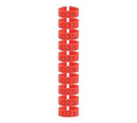 GKYQVE Chicken Leg Rings Identification Leg Numbered Poultry LegBands For Chicken Duck Foot Foot Rings For Animal Management