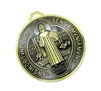 GKYQVE Christians Faith Circular Pendant Christians Devotional Accessories Home Decoration Alloy Religious Jewelry For Worship Believers Necklace