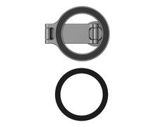 GKYQVE Compact Foldable Cold Shoe Phone Holder Adjustable Angled Attachment 1/4 Thread For Tripod Studio Outdoor Use Compact Travel Phone Stand With Cold Shoe