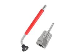 GKYQVE Compacts L Shape Bike Bottom Brackets Tool Antislip Grip Bicycles Cranks Extractors for Secure and Efficient Repairs Professional Steel Bike Cranks Extractors