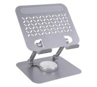 GKYQVE Computer Stand Foldable Laptop Bracket for Desk 360 Degree Rotatable Stand for Notebook Ergonomic Adjustable Notebook Holder