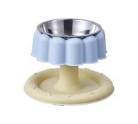 GKYQVE Elevated Pet Bowl Stainless Steel Inner Antislip Base Detachable Feature for Secure and Comfortable Cats Dining Nonslip Cats Bowl