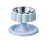 GKYQVE Elevated Pet Bowl Stainless Steel Inner Antislip Base Detachable Feature for Secure and Comfortable Cats Dining Nonslip Cats Bowl