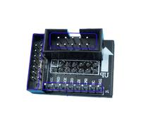 GKYQVE Excellent PCB Spacing Link for 2.54mm to 2.00mm Pin Conversion Consistent Connection for Programming Tools Downloader Link Board