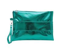 GKYQVE Fashion Envelope Handbag For Women Stylish Shining PU Leather Metallic Wristlet Clutches Bag With Ample Storage Space Casual Formal Evening Clutch Bag