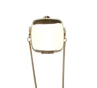 GKYQVE Fashionable Acrylic Makeup Bag Small Shoulder Purse Easy To Carry Chain Crossbody For Party Essential Acrylic Makeup