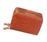 GKYQVE Fashionable Embossed Texture Wallet Versatile PU Leather Short Wallet Coin Purse Accessory for Cards and Cash Embossed Pattern
