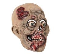 GKYQVE Full Head Horror with Glowing Eyes & Distorted Skin Halloween Cosplay Gear for Themed Horror Costume
