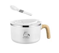 GKYQVE Functional Noodles Bowl Practical Stainless Steel Noodles for Various Setting Ramen Vessel