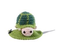 GKYQVE Funny Knitted Turtles Pet Costume Soft Sweater Cosplay Party Dressingup Decoration Easy on for Small Pet Photo Wear Turtles Party Outfit