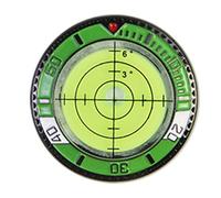 GKYQVE Golfball Marker Golfs Putt Green Reader Round Bubble Levels High Precisions Reader Bubble Levels Measuring Tool Enduring Golfs Accessories For Men Women