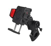 GKYQVE Handlebar/Rearview Mounted Phone Holder with & USB C Charging 360 Degree Rotating Motorbike Stand Navigation Clamp