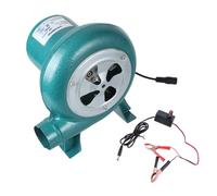 GKYQVE High Velocities 12V 2A Blower With 130cm Cable Small Air Blower With Battery Clip For Outdoor Cooking & Starting Exhaust Fan