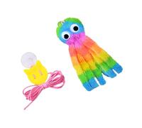 GKYQVE Kitten Toy Safe Interactive Hanging Toy Soft Plushie Noise Maker Entertainment Soft Teaser