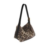 GKYQVE Ladies' Leopards Pattern Shoulder Bag Stylish Slouchy Bag Shoulder Purse With Spaicous Space For Various Occasion Women Purse