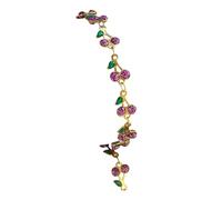 GKYQVE Lightweight Stainless Steel Chain Wrist Rope Fruit Drip Oil Stackable Jewelry for Casual Formal Outfits Adjustable Fruit Drip Oil