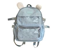 GKYQVE Lovely Dog Backpack Large Capacity Itabag Japanese Styles School For Pin Display Lovely Dog Itabag Student School Fjapanese Styles