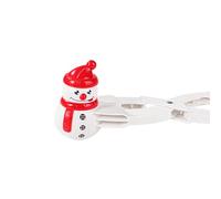 GKYQVE Lovely Snow Ball Maker SnowFight Game Accessory for Kids Outdoor Winter Activity and Sand Modeling Tongs Kids Fight Toy