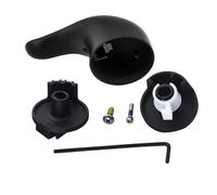 GKYQVE Mattes Black Shower Handle Replacement MoControl Systems Wet Hand Grip Posi Temp Nonslip Shower Handle