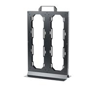 GKYQVE Metal Two 360mm Radiators Bracket for Efficient Heat Management Toolless Mounting Systems Wide Compatibility with Computer Devices High Efficiency Two Radiators Stand