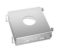 GKYQVE Modern Aluminum Stand for Small Computer Host Holder Case Providing Excellent Heat Dispersion and High Strength Defense Silver Stand