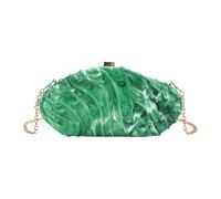 GKYQVE Modern Irregular Shell Acrylic Evening Bag Stylish Shoulder Bags Crossbody Purse Designed For Fashion Individuals Acrylic Handbag