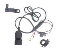 GKYQVE Motorcycle USB Charges 6.8A Double Ports Dustproof USB Charges Quick Voltmeter & Designs For Phone LED Digital Voltmeter