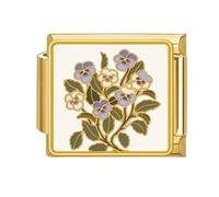 GKYQVE Multifuntional Band Link Tool Stainless Steel Texture Flower Modular Connection Charm for Jewelry Stainless Steel Jewelry Connectors