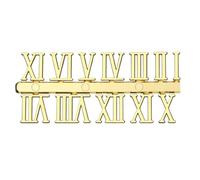 GKYQVE Multipurpose Clock Repair Kits Elegant Metal Arabic Or Roman Numerals Numbers Set Watch Replacement Accessories Metal Numbers