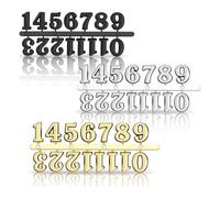 GKYQVE Multipurpose Clock Repair Kits Elegant Metal Arabic Or Roman Numerals Numbers Set Watch Replacement Accessories Metal Numbers