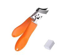 GKYQVE Nails Cutter Stainless Steel Pedicure Manicure Tool Slanted Tip Cuticle Nails Clippered Cutter Anti Splash Nails Trimmer