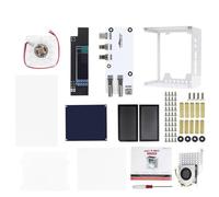 GKYQVE NVMe HDDs PCIe PC Case for 5 Chassises with 270° View and Enhanceds Airflows PCIe PC Case