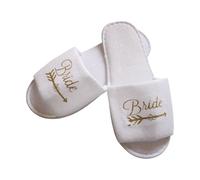 GKYQVE Only Shower Flipflops for Reception Guests Bridesmaid Donations and Spinster Incidents Not Slip Bride Party Footwear