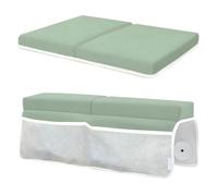 GKYQVE Parent Assistant Kneeling Pad for Infant Bath Including Memory Spume Assist Storage Pouches and Not Slip Shih Tzus Accessible Use Comfort Kneel Pad