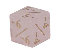 GKYQVE Permanent Natural Mineral Die Highlighting Ice Break Designs for Mathematical Play and Crystal Gathering Enthusiasts Educational Math Tools