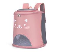 GKYQVE Pet Carriers Backpack Ergonomic Shoulder Strap Large Capacity Breathable Net for Small Dog Cats Travel and Walking Foldable Pet Carriers