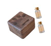 GKYQVE Pet Memorial Storage Box for Preserving Furs Claws Teeth Keepsakes Wood Engraved Container for Loss Dog Cats Mementos Wood Pet Memorial Storage Box