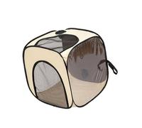 GKYQVE Pliable Animal Drying Box Ventilated Soft Coating Efficient Ventilation Structure for Wet Animals After Bath Transportable Pet Hair Dryer