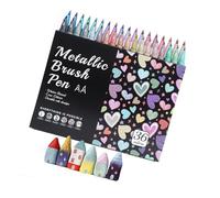 GKYQVE Portable Acrylic Marker Storage Bucket Multiple Colors Fade Resistant Inks Ideal for Professional Drawing Adult Coloring Art Markers Set Drawing Markers