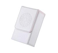 GKYQVE Portable Tarot Card Collection Box Large Capacity Fashionable PU Card Storage Box Deck Organizers Large Capacity Case