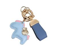 GKYQVE Practical Keychain Horse Shape Accessory Stylish Rings Unique Bag Hanging Pendant Great For Various Occasions Compact Wallet Keychain