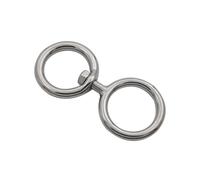 GKYQVE Precisions Cast Stainless Steel Rotate Rings High Brightness for Enhances Durability in Beach and Coastal Use Resistant Rotate Rings