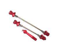 GKYQVE Premium Aluminum Quick Release Skewers Anti-Theft Locks for Road Bikes Lightweight Hubs Compatibility Road Bike Quickly Release Skewer