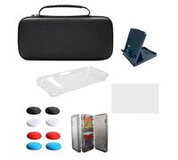 GKYQVE Protective Gear for NSW2 Portable Console Carrying Case Antislip Handle Covers Film Thumbstick Guards Carrying Case with Joystick Caps