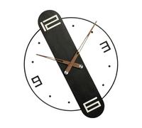 GKYQVE Quiet Not Ticking Wooden Wall Clock With Decoration Modern Shattes Resistant Acrylic Lens Home Office Decors Quiet Movements Clock Contemporary Design